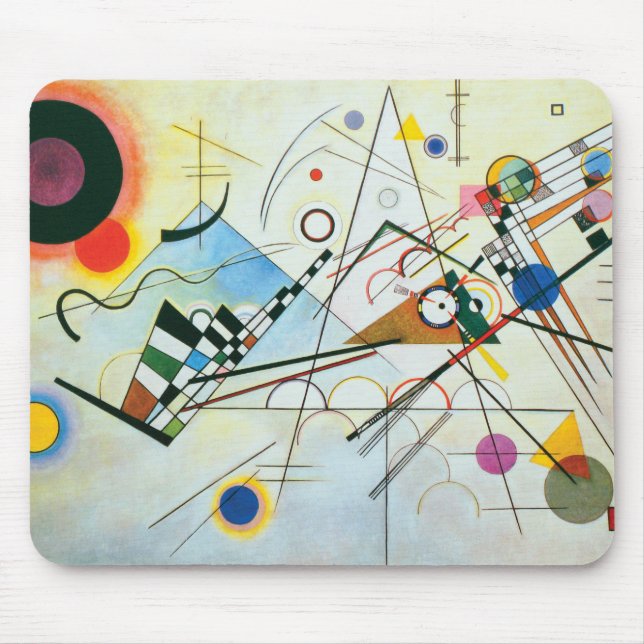 Tapis De Souris Composition VIII par Wassily Kandinsky (Devant)