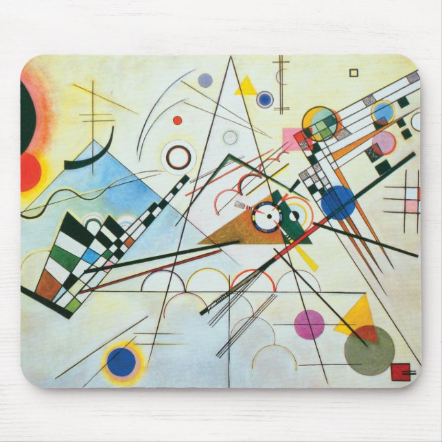 Tapis De Souris Composition VIII par Wassily Kandinsky Mouse Pad (Devant)