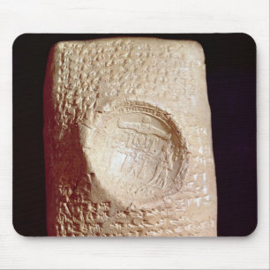 Tapis De Souris Comprimé avec l'inscription cunéiforme