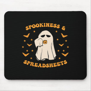 Tapis De Souris Comptable D'Halloween B