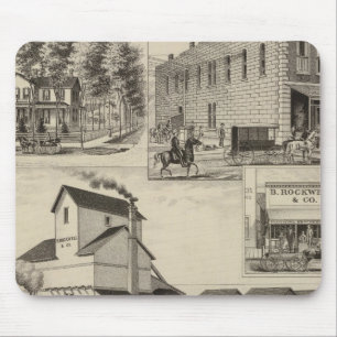 Tapis De Souris Comté de Rockwel, Kansas