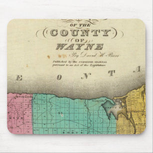 Tapis De Souris Comté de Wayne