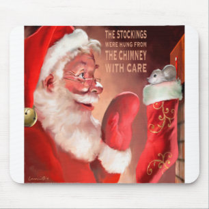 Tapis De Souris CON33 Père Noël 3 Stockings.tif