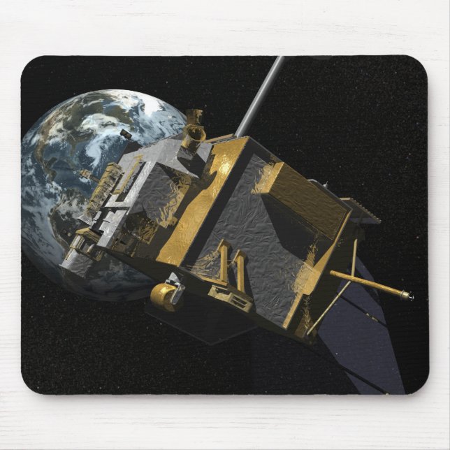 Tapis De Souris Concept artistique de la reconnaissance lunaire Or (Devant)