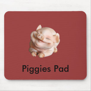Tapis De Souris Concepteur drôle Mousepad de protection de Piggie