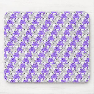 Tapis De Souris Conception assez pourpre et claire de rayure de