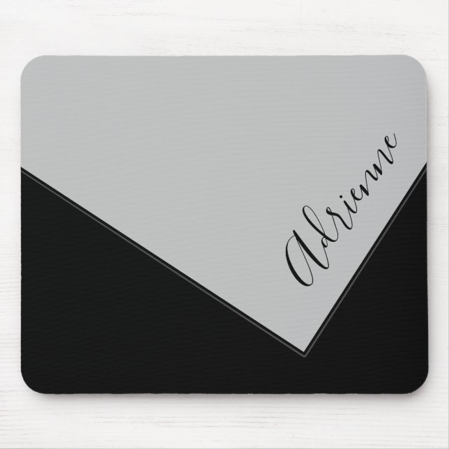 Tapis De Souris Conception de Clutch gris d'eau (Devant)