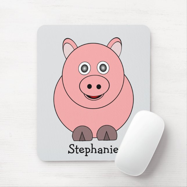 Tapis De Souris Conception de cochon (Avec souris)