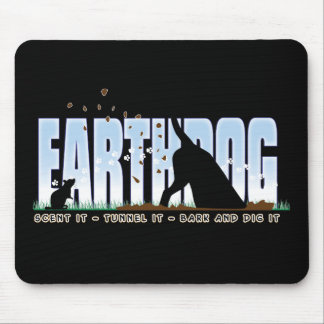 Tapis De Souris Conception de couleur d'Earthdog
