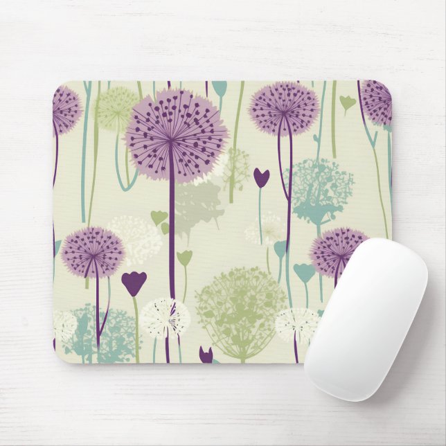 Tapis De Souris Conception de Dandelion été (Avec souris)