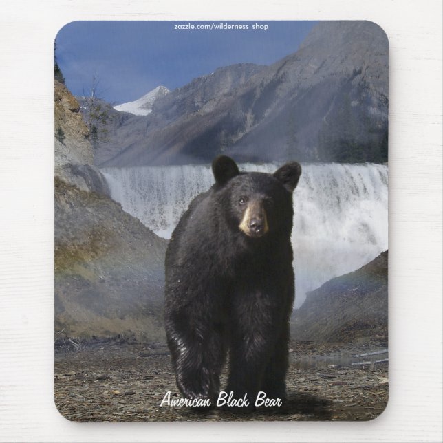 Tapis De Souris Conception de l'ours pour les animaux et les anima (Devant)