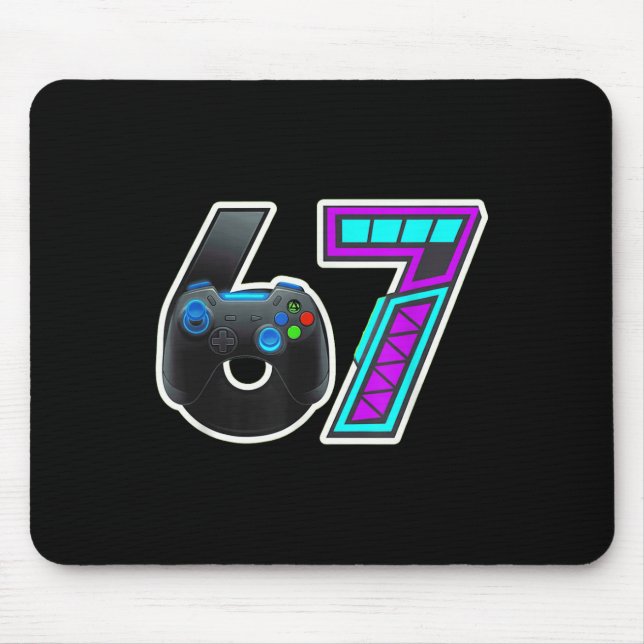 Tapis De Souris Conception de manette de console de jeu 67 (Devant)