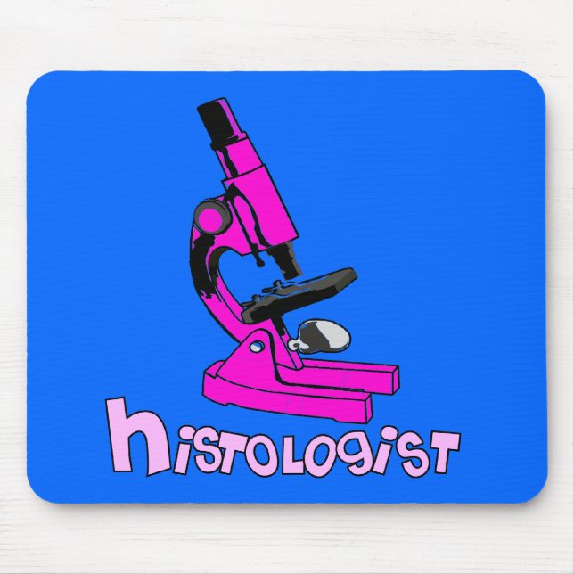 Tapis De Souris Conception de microscope de cadeaux de Histologist (Devant)