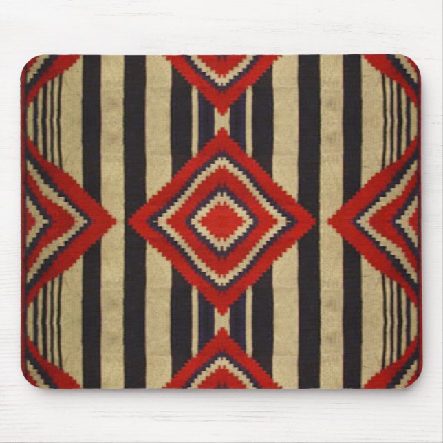 Tapis De Souris Conception de Natif américain (Devant)
