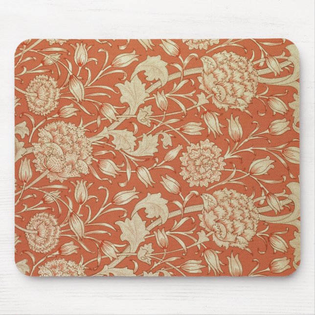 Tapis De Souris Conception de papier peint de tulipe, 1875 (Devant)