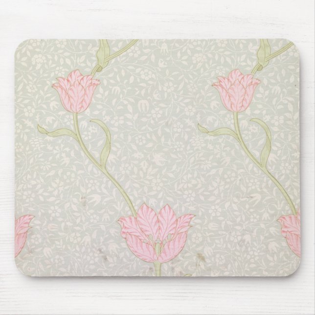 Tapis De Souris Conception de papier peint "de tulipe de jardin", (Devant)