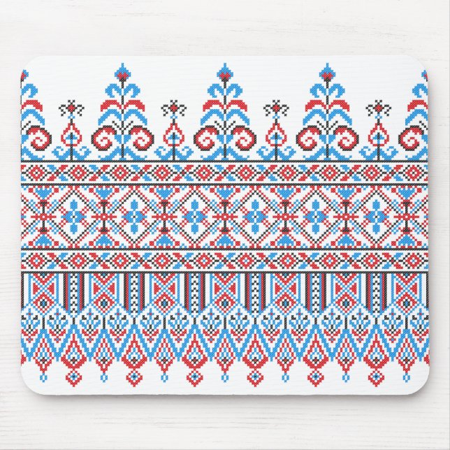 Tapis De Souris Conception de point de croix (Devant)