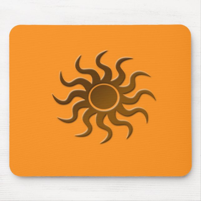 Tapis De Souris Conception de Sun (Devant)