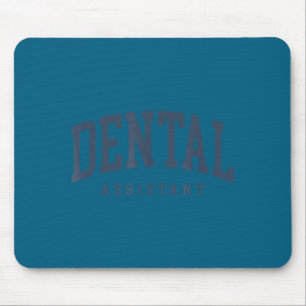 Tapis De Souris Conception d'hygiéniste assistante dentaire certif