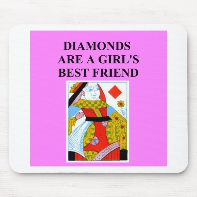 Tapis De Souris conception en double de joueur de pont (Devant)