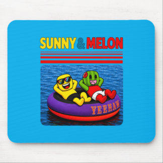Tapis De Souris Conception Enfants Melon Ensoleillé