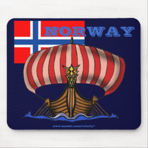Tapis De Souris Conception fraîche de mousepad de la Norvège
