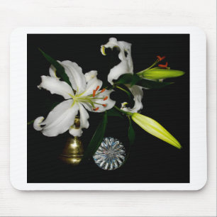 Tapis De Souris Conception Iirsh - Collection Laiton et Fleur