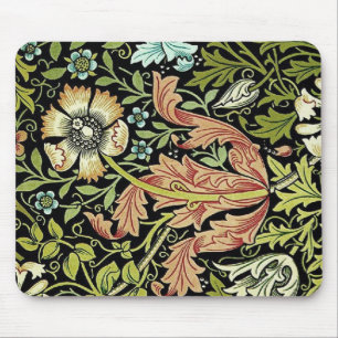 Tapis De Souris Conception Mousepad de fleur de William Morris
