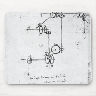 Tapis De Souris Conceptions de machines, fol. 399v-b