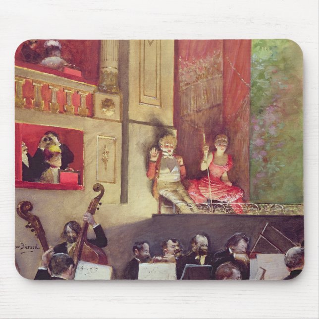 Tapis De Souris Concert de café (Devant)
