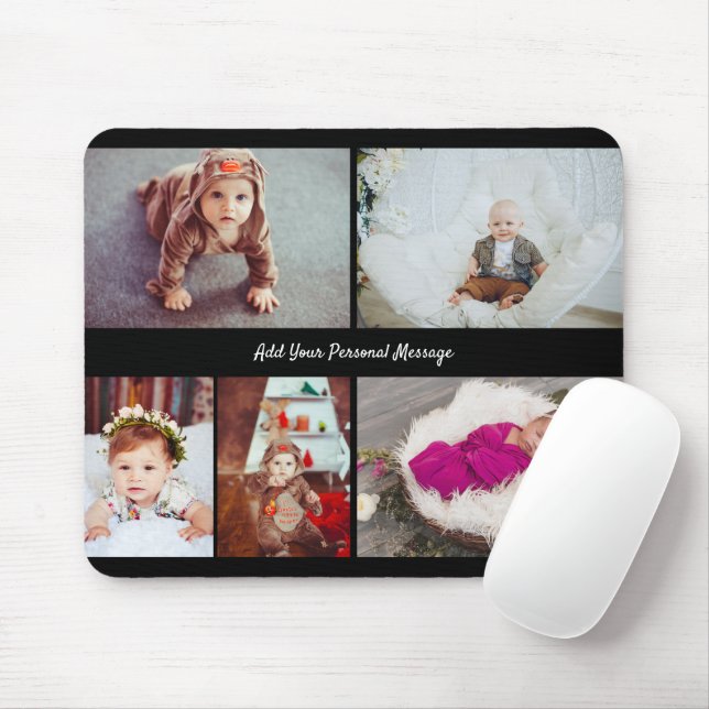 Tapis De Souris Concevez votre propre collection photo 5 (Avec souris)