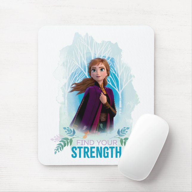 Tapis De Souris Congelé 2 : Anna | Trouvez votre force (Avec souris)