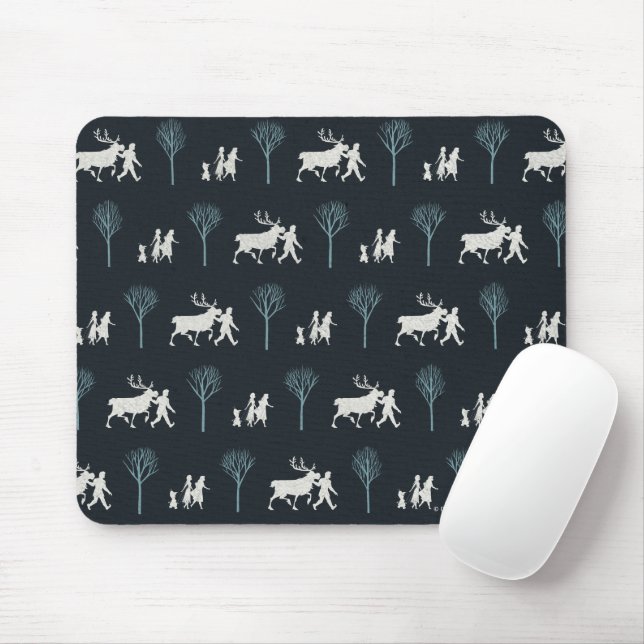 Tapis De Souris Congelé 2 : Marcher à travers Motif de bouleaux (Avec souris)
