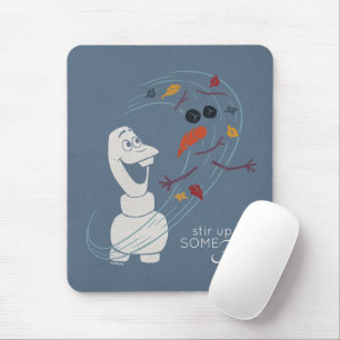 Tapis De Souris Congelé 2 : Olaf Et Le Vent