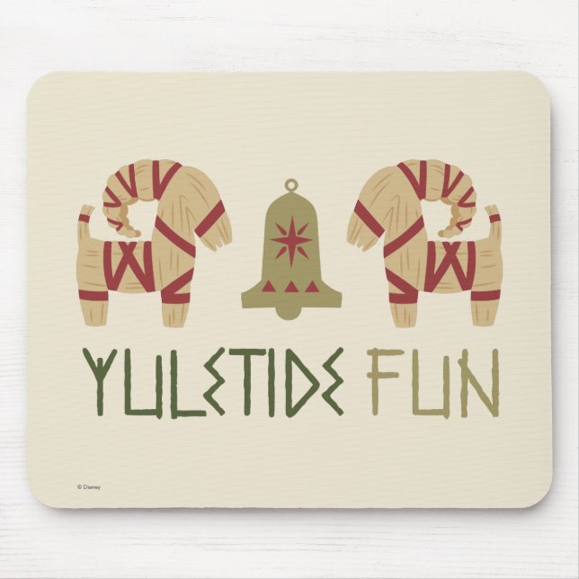 Tapis De Souris Congelé | Jeu de Yuletide (Devant)