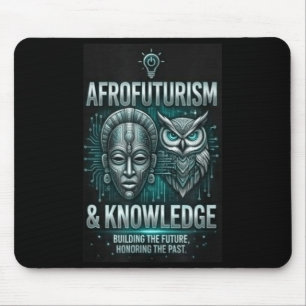 Tapis De Souris Connaissance de l'Afrofuturisme masque africain ch