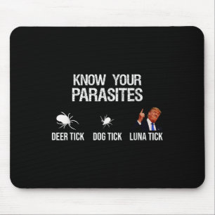 Tapis De Souris Connaissez Vos Parasites - Tic De Cerf, Tic De Chi