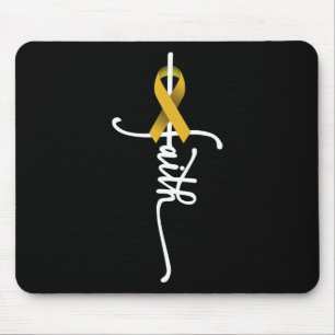 Tapis De Souris Conscience du cancer chez l'enfant Sensibilisation