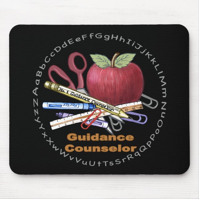 Tapis De Souris Conseiller d'orientation (Devant)
