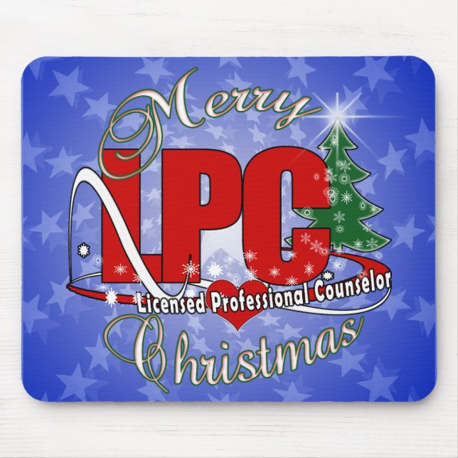 Tapis De Souris Conseiller professionnel autorisé par NOËL de LPC (Devant)