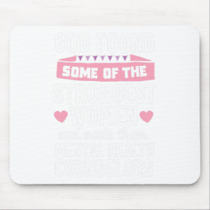 Tapis De Souris Conseillère en santé mentale des femmes les plus f