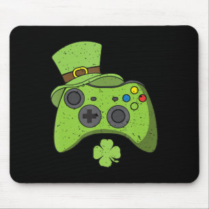 Tapis De Souris Console de jeu vidéo amusant pour la Saint-Patrick
