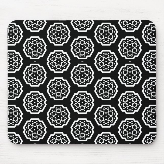 Tapis De Souris Constellation de flocon de neige - v1 (Devant)