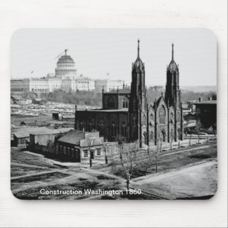 Tapis De Souris Construction Washington Mousepad