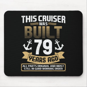 Tapis De Souris Construit il y a 79 ans Vintage 79 ans 79e anniver