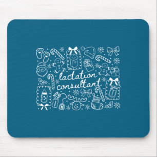Tapis De Souris Consultante en lactation Groovy Coquette Allaiteme