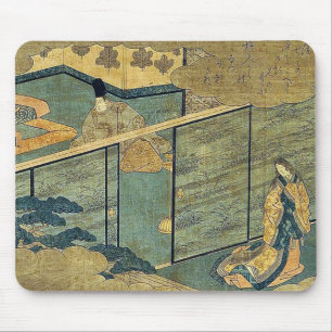 Tapis De Souris Conte de Genji par Ando, Hiroshige