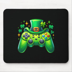 Tapis De Souris Contrôleur de jeu Jour de la Saint Patrick Gamer I