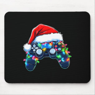 Tapis De Souris Contrôleur de jeu vidéo chapeau de Noël Santa Game