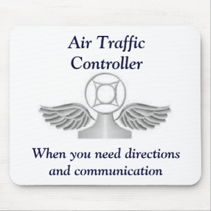 Tapis De Souris Contrôleur de la navigation aérienne Mousepad